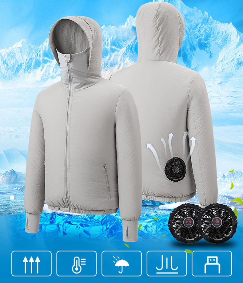 여름 스포츠 팬 에어컨 쿨 남성 여성 여행 초경량 브랜 - Outdoor Sport Brand Jacket 리뷰 및 가격