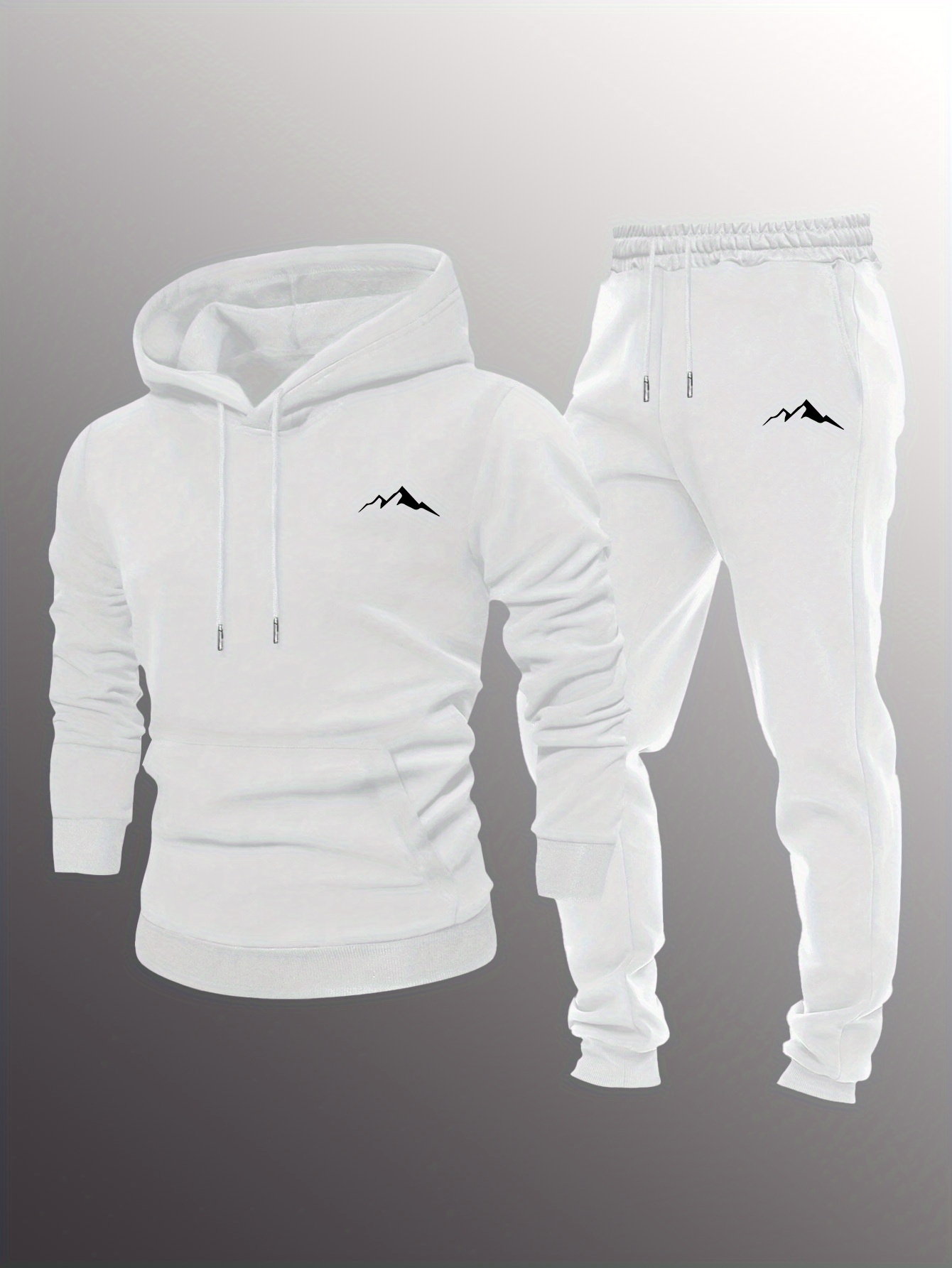 2026년 남성용 2피스 스포츠 트레이닝복 세트: 심플 - Outdoor Sports Outfit 리뷰 및 가격