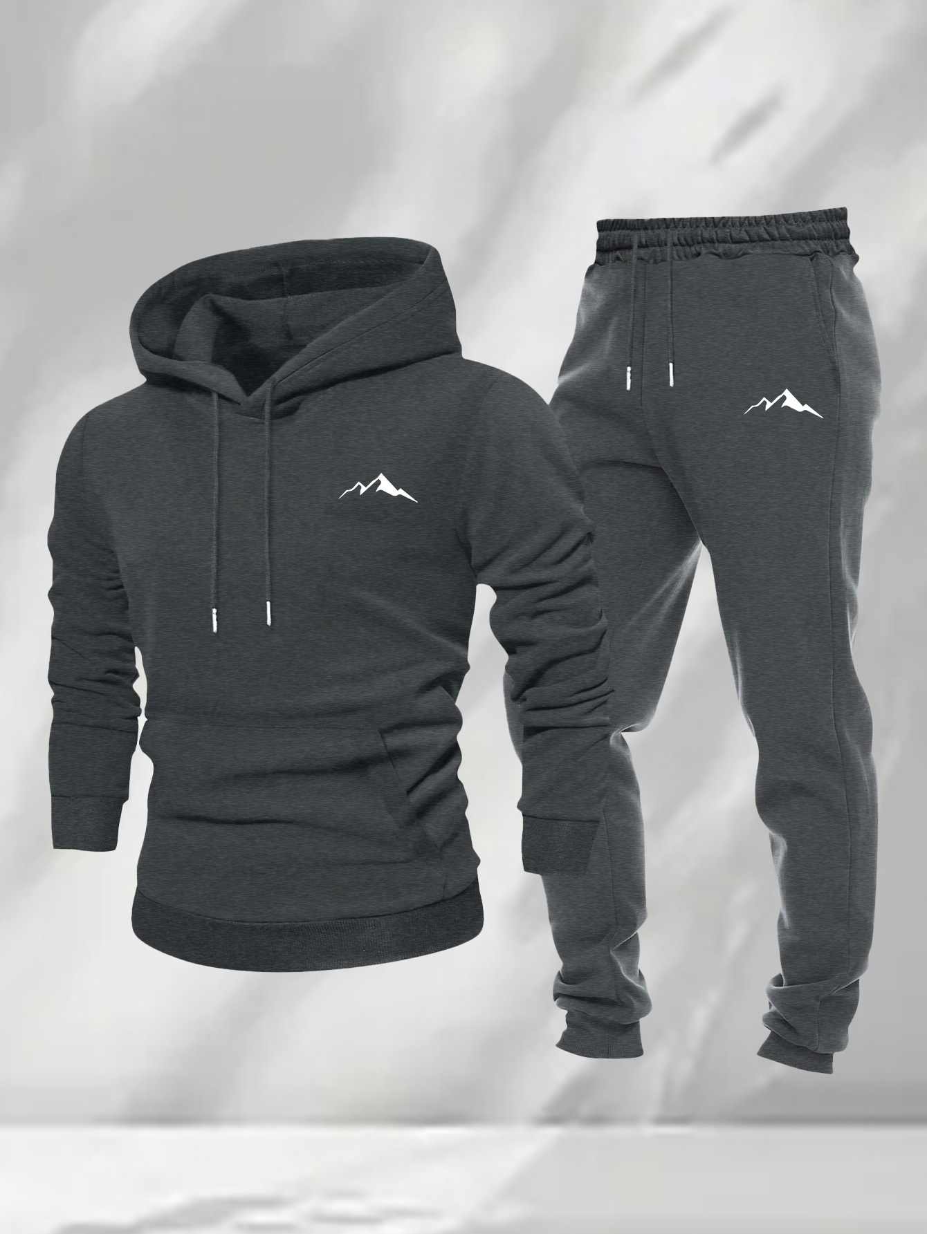 2026년 남성용 2피스 스포츠 트레이닝복 세트: 심플 - Outdoor Sports Outfit 리뷰 및 가격