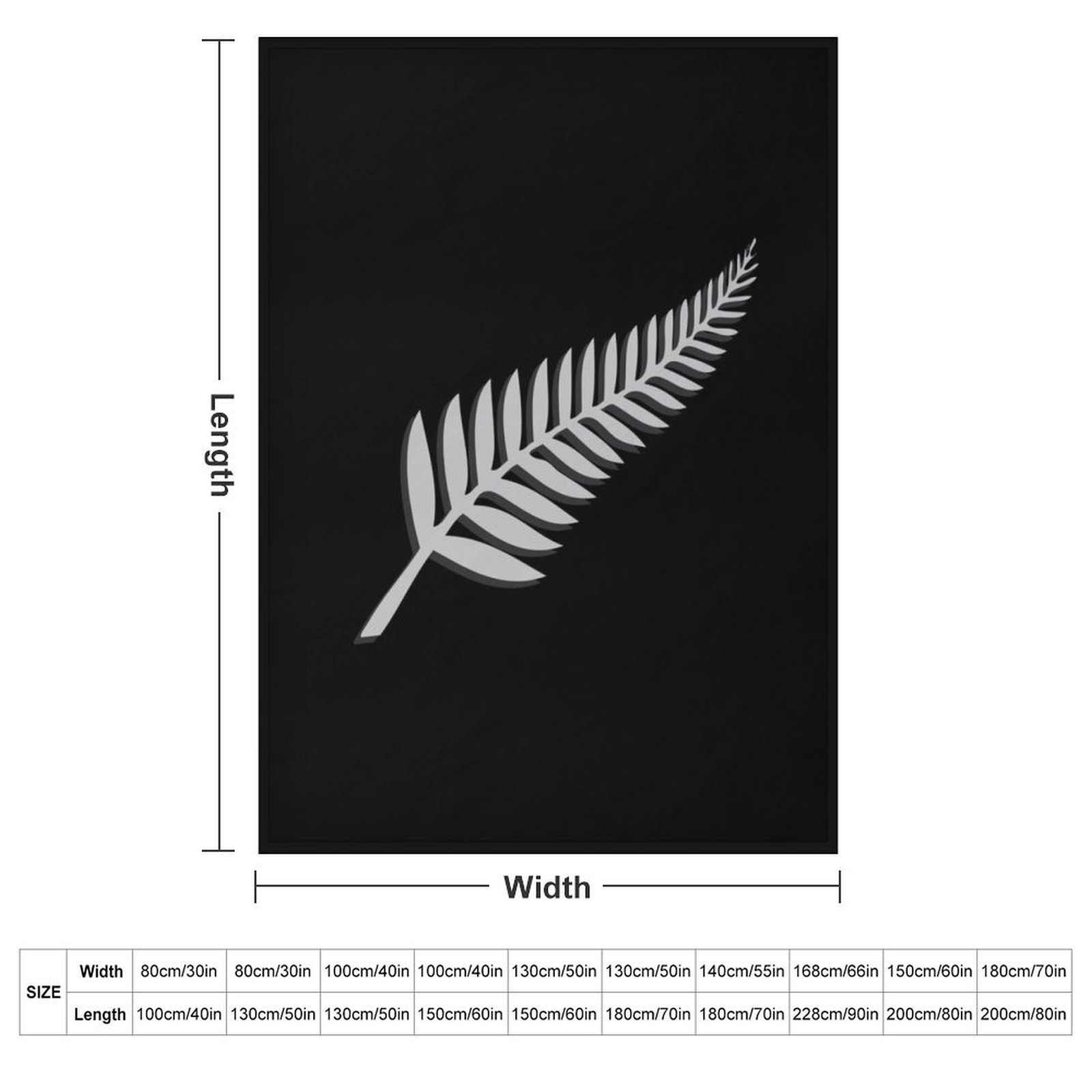 뉴질랜드 NZ 키위 블랙 실버 펀 문양 스포츠 팬용 담 - Outdoor Sport Nz 리뷰 및 가격
